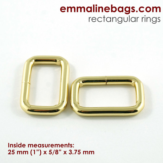 Rectangular Rings: (4 Pack)