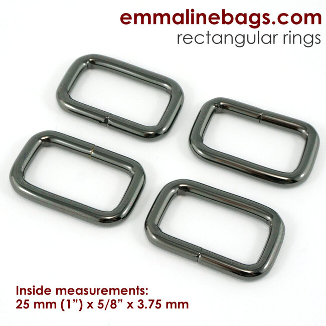 Rectangular Rings: (4 Pack)