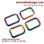 Rectangular Rings: (4 Pack)