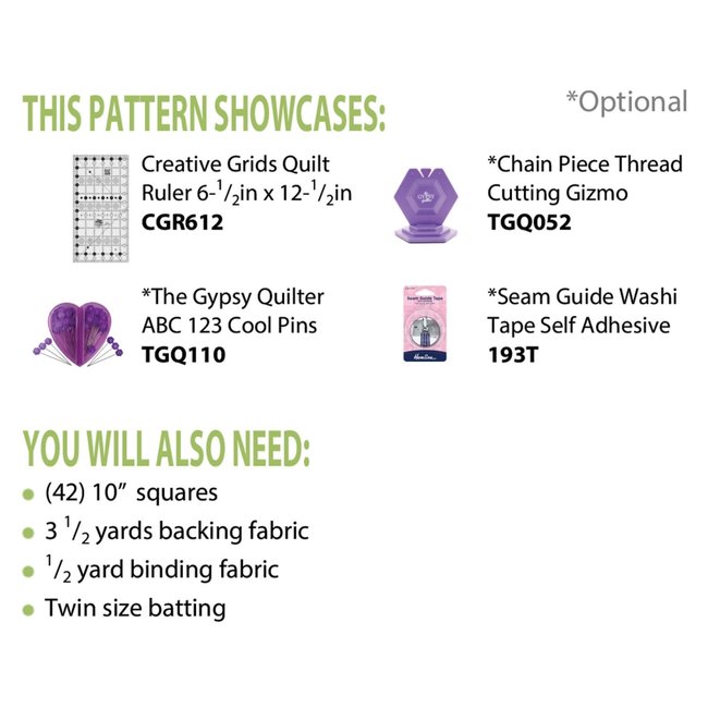 Barcode Quilt Pattern