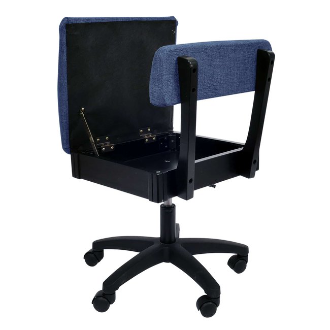 Hydraulic Sewing Chair - Duchess Blue