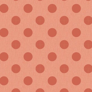 Tilda Chambray Dots, Ginger 160052 $0.25 per cm or $25/m