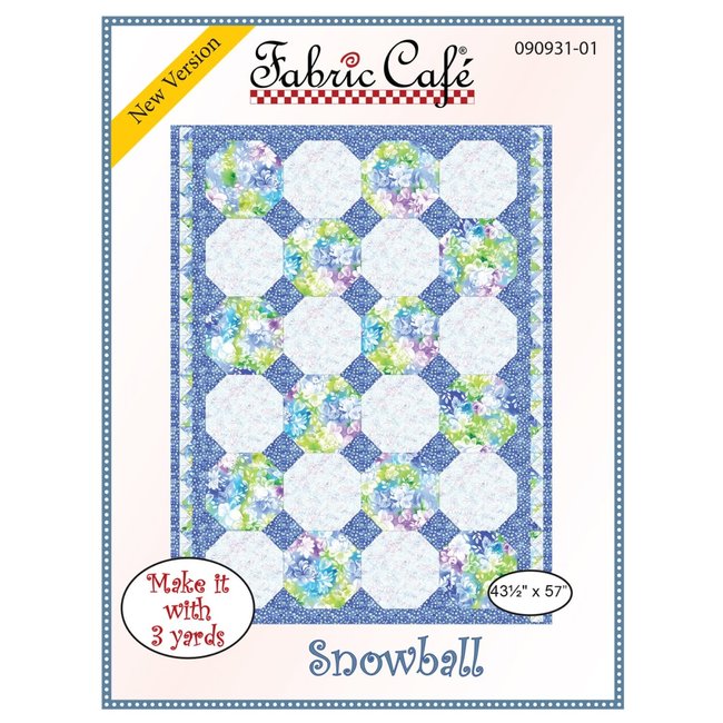 Snowball 3-Yard Quilt Pattern