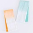 Discontinued, while supplies last Ombre Tea Towel Set of 2 - Tangerine & Aqua