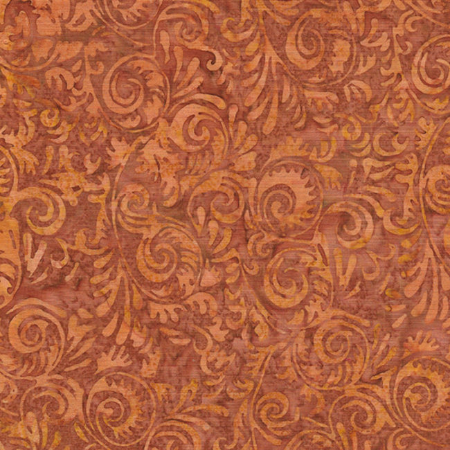 Peacock Plumes, Spirals, Cinnamon (112128270) $0.20 per cm or $20/m