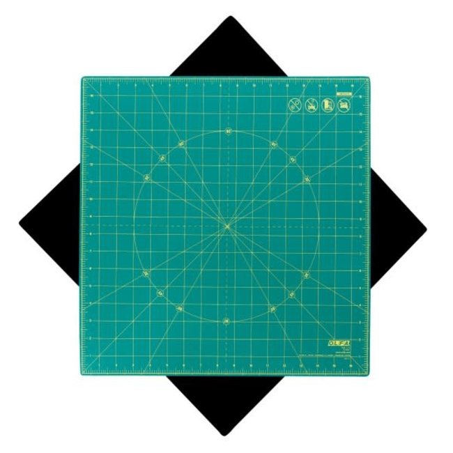 OLFA CUTTING MAT 17"X17" (ROTATING)