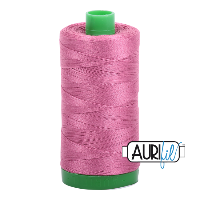 AURIFIL 40 WT Dusty Rose 2452