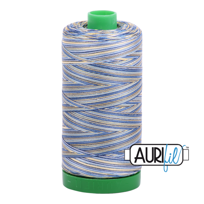 AURIFIL 40 WT Lemon Blueberry 4649