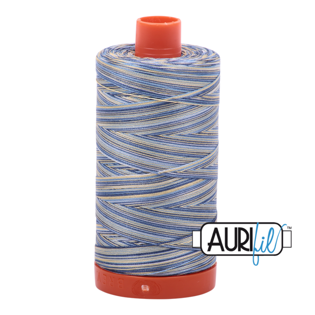 AURIFIL 50 WT Lemon Blueberry 4649