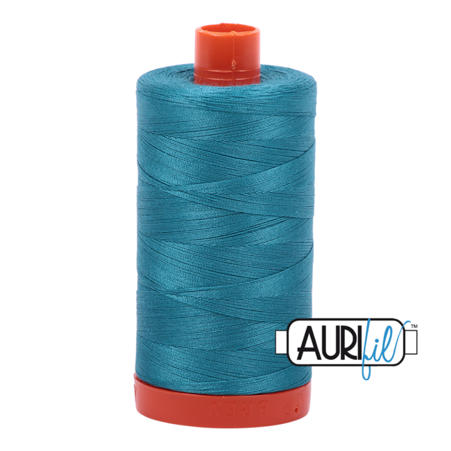 AURIFIL 50 WT Dark Turquoise 4182