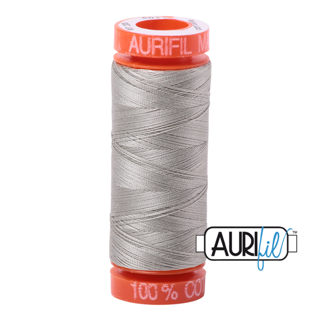 AURIFIL 50 WT Light Grey 5021 Small Spool