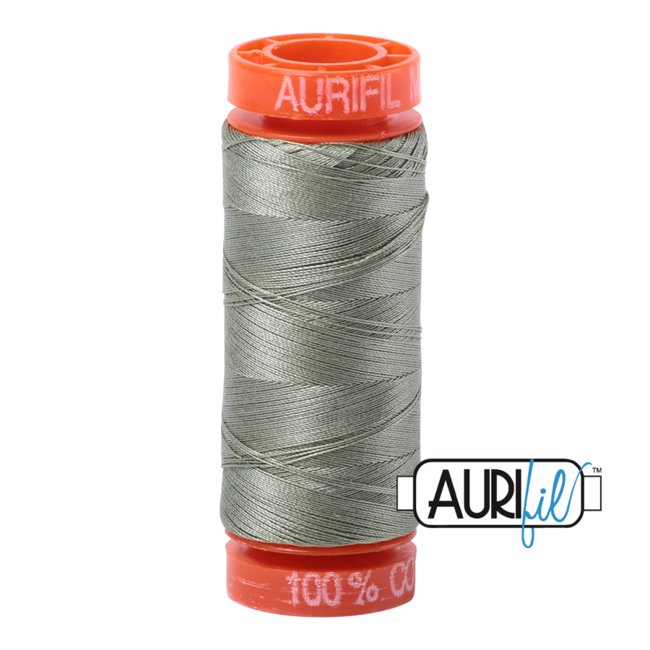 AURIFIL 50 WT Military Green 5019 Small Spool