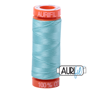 AURIFIL AURIFIL 50 WT Light Turquoise 5006 Small Spool