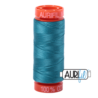 AURIFIL AURIFIL 50 WT Dark Turquoise 4182 Small Spool