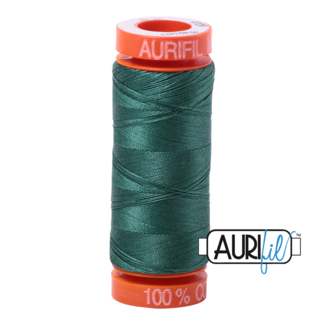 AURIFIL AURIFIL 50 WT Turf Green 4129 Small Spool