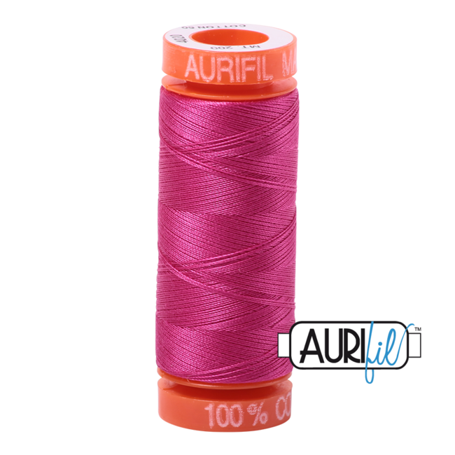 AURIFIL 50 WT Fuchsia 4020 Small Spool