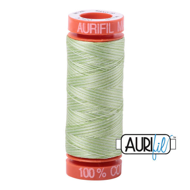 AURIFIL 50 WT Light Spring Green 3320 Small Spool