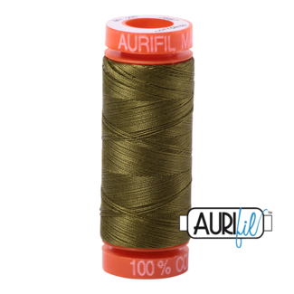 AURIFIL AURIFIL 50 WT Very Dark Olive 2887 Small Spool