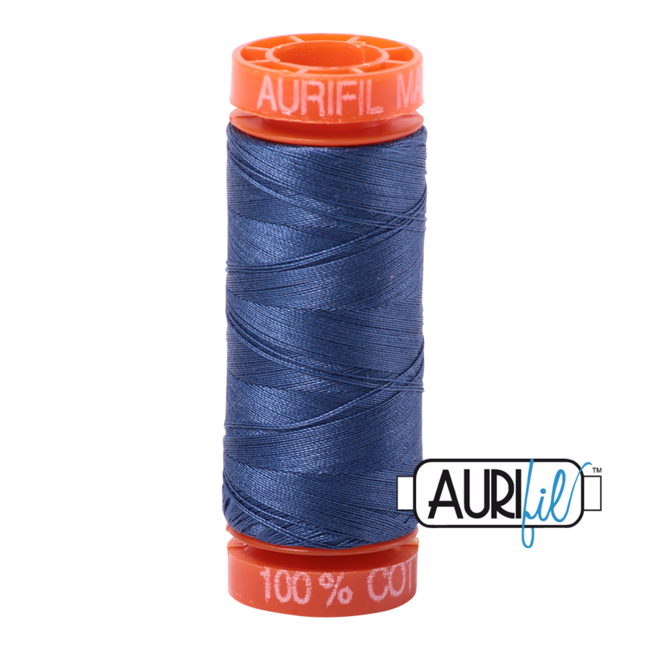 AURIFIL 50 WT Steel Blue 2775 Small Spool