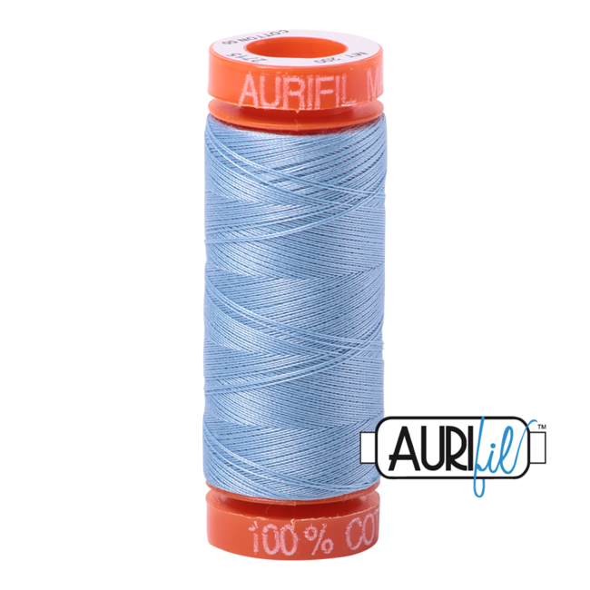 AURIFIL 50 WT Robins Egg 2715 Small Spool