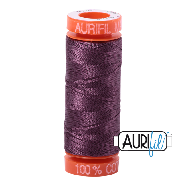 AURIFIL 50 WT Mulberry 2568 Small Spool