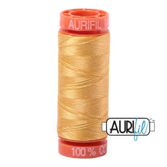 AURIFIL AURIFIL 50 WT Spun Gold 2134 Small Spool