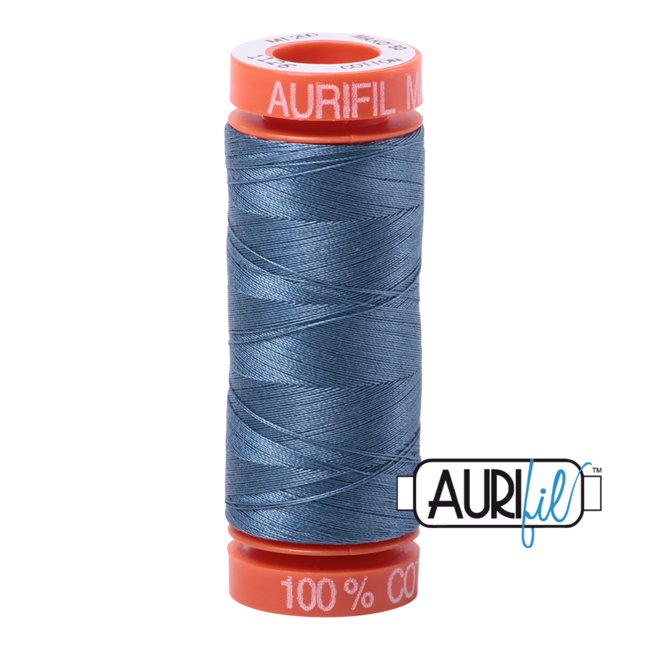 AURIFIL 50 WT Blue Grey 1126 Small Spool