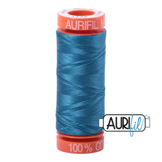 AURIFIL AURIFIL 50 WT Medium Teal 1125 Small Spool