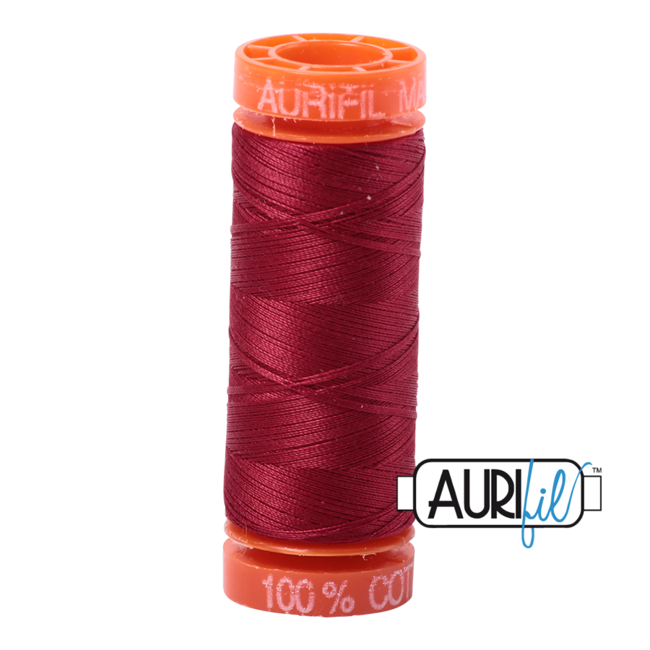 AURIFIL 50 WT Burgundy 1103 Small Spool