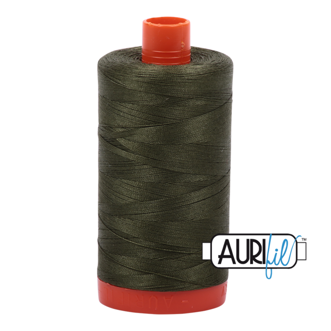 AURIFIL 50 WT Medium Green 5023