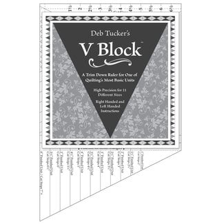 Studio 180 Design Deb Tucker's Studio 180 V Block Ruler