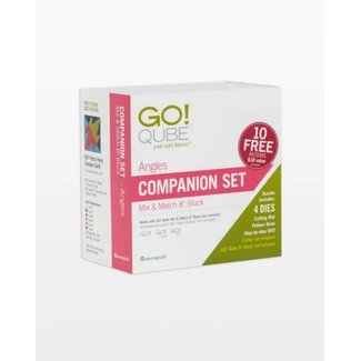 AccuQuilt GO! Qube® 8” Companion Set-Angles