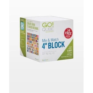 AccuQuilt GO! Qube® Mix & Match 4" Block