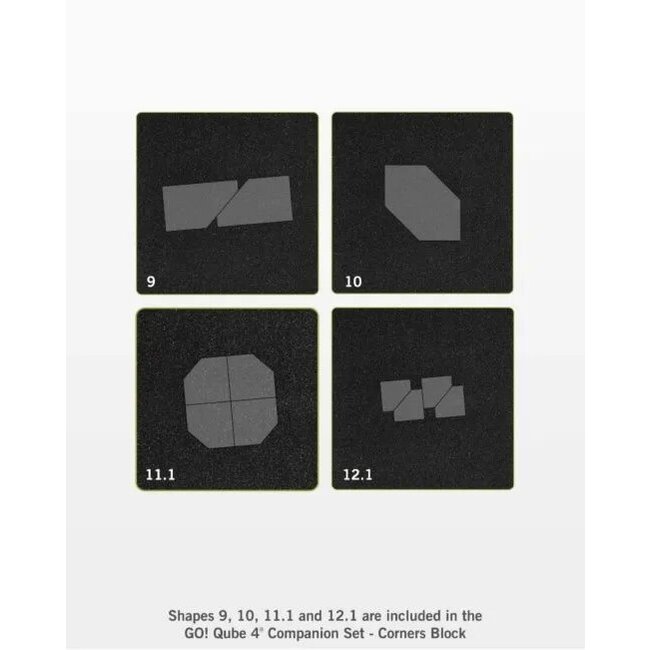 GO! Qube® 4” Companion Set-Corners