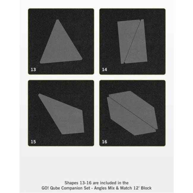GO! Qube® 12" Companion Set-Angles