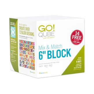 AccuQuilt GO! Qube® Mix & Match 6” Block