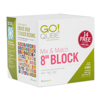 AccuQuilt GO! Qube® Mix & Match 8” Block