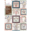 Hand Stitched Bouquet Quilt Mix & Match Quilting Collection Hoop sizes 5” x 7” to 9.5” x 14”