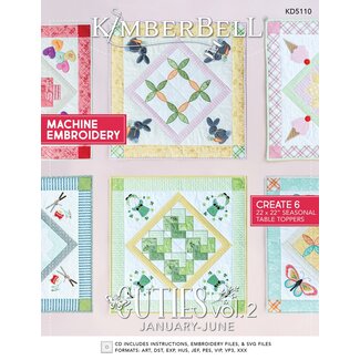 Kimberbell Designs Kimberbell Cuties Vol. 2 January - June