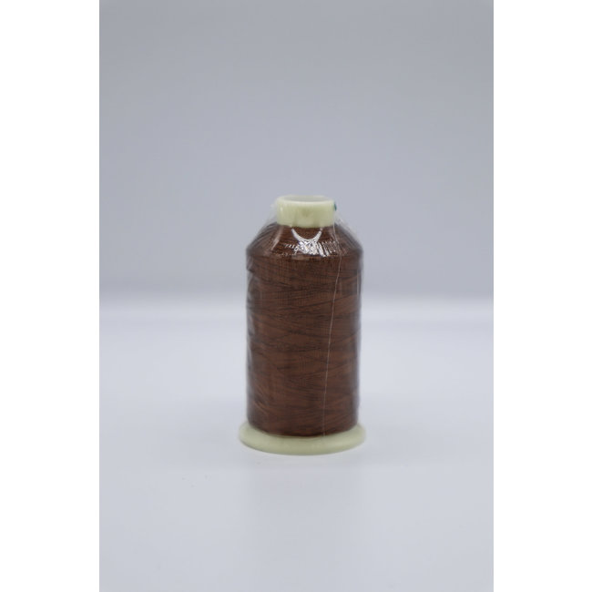 Colour 3314 Brown - 1000mtr METALLIC POLY EMBROIDERY THREAD