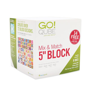 AccuQuilt GO! Qube® Mix & Match 5" Block