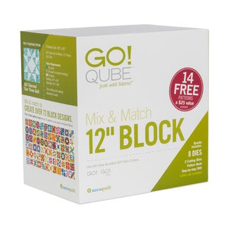 AccuQuilt GO! Qube® Mix & Match 12” Block