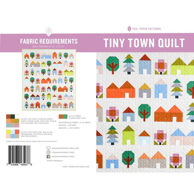 Tiny Town Quilt Pattern