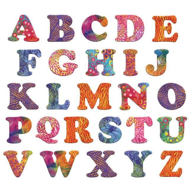 GO! Carefree Alphabet Uppercase Set (2-Die Set)