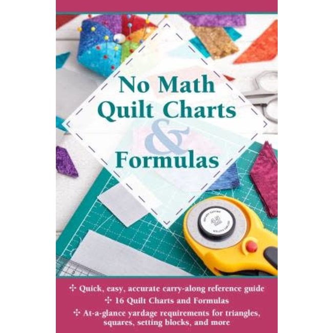 No Math Quilt Charts & Formulas Book