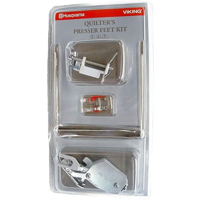 QUILTER'S PRESSER FEET KIT (5-8)