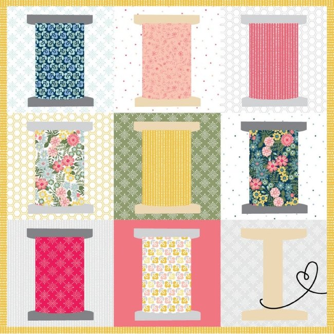 Oh, Sew Delightful! Fabric Kit - Stitch by Stitch