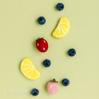 Kimberbell Designs Kimberbell Wool Felt Lemons & Berries