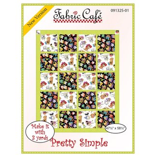Fabric Cafe Pretty Simple 3-Yard Quilt Pattern