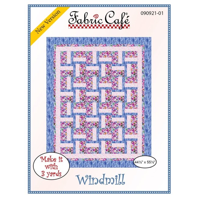 Windmill 3-Yard Quilt Pattern